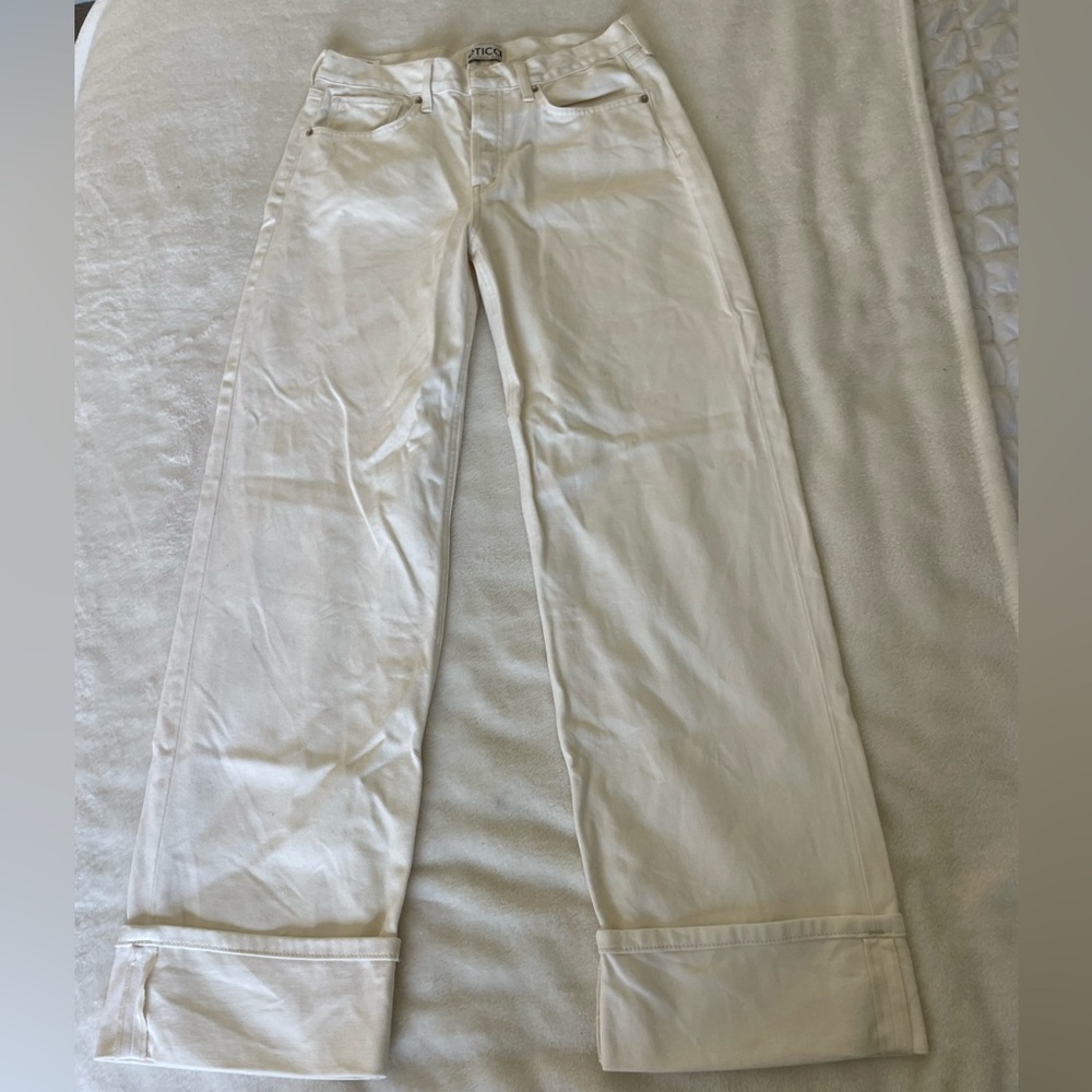 Etica Cream Women Jeans